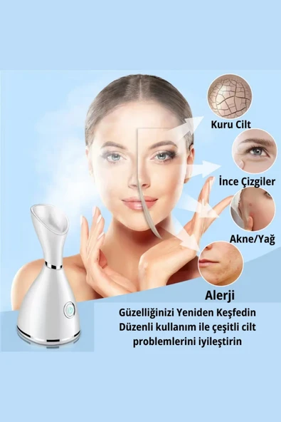 Starcom Nano Iyonik Yüz Nemlendirici Ve Temizleme Cihazı- Derinlemesine Temizlik Ve Gözenek Açıcı (TEŞHİR) - 4