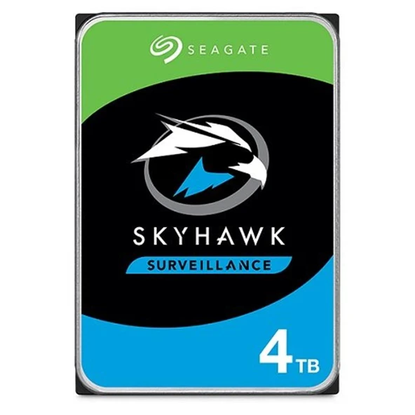 Seagate 4TB Skyhawk RV ST4000VX016 3.5" 5900Rpm 256MB 7x24 Güvenlik Hdd (Koyuncu Distribitör Ürünü)