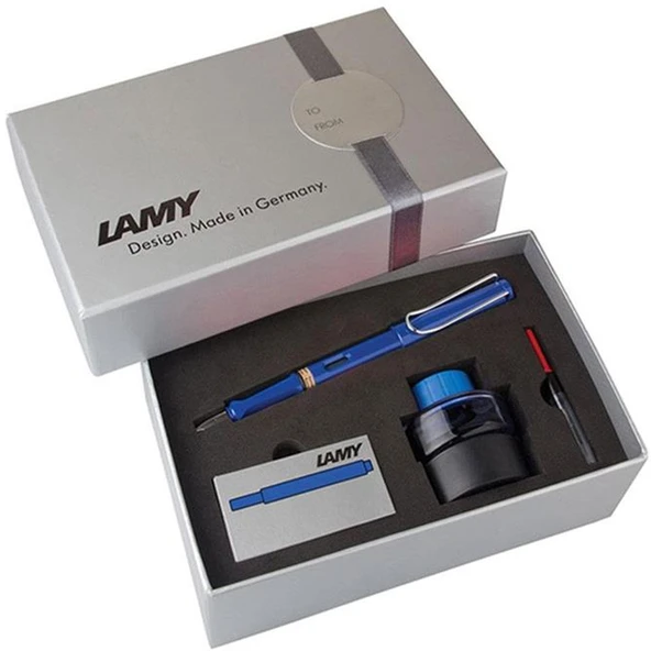 Lamy Dolma Kalem Seti Safari M G.Kutu Mavi 14DS-M