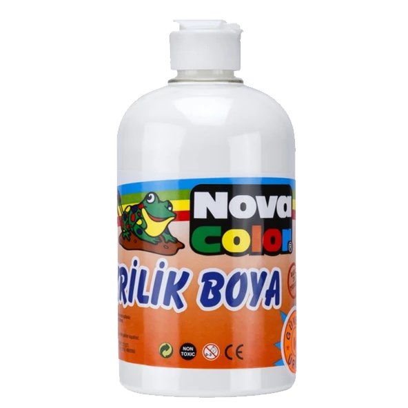 Nova Color Akrilik Boya 500 GR Beyaz NC-385