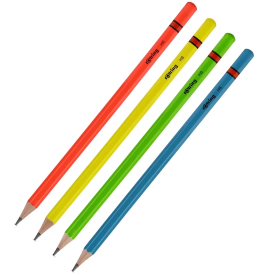 Rotring neon kurşun kalem 4 lü paket 1 adet - 2