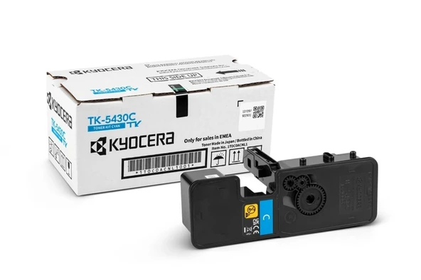Kyocera TK-5430C Cyan Mavi Orjinal Fotokopi Toneri Ecosys MA2100- PA2100 1.250 Sayfa ürün görseli 1