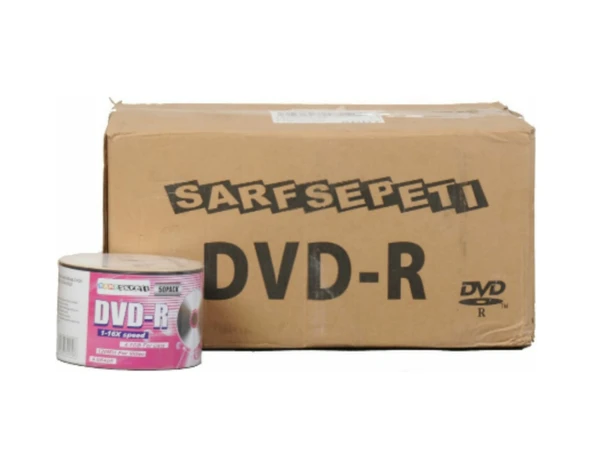 Boş Dvd-R 4.7 Gb 16X 50’Li Paket 600 Adet 1 Koli - 6