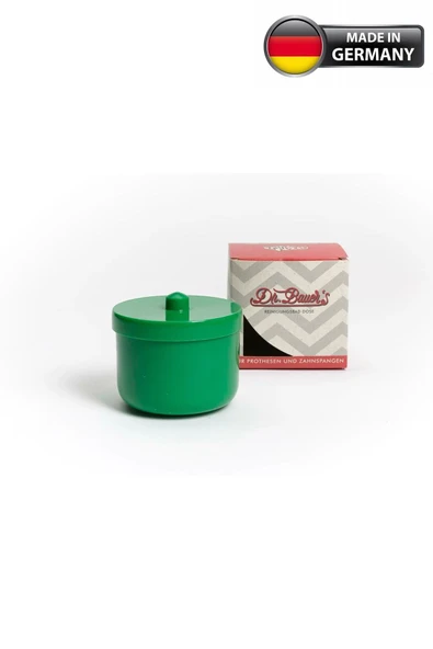 DR BAUER Yeşil Diş Protez Saklama Kabı