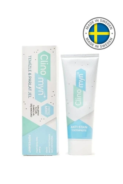 CLİNOMYN Fresh Diş Beyazlatan Ve Parlatan Temizle Parlat Jel Diş Macunu 75 ml - 4