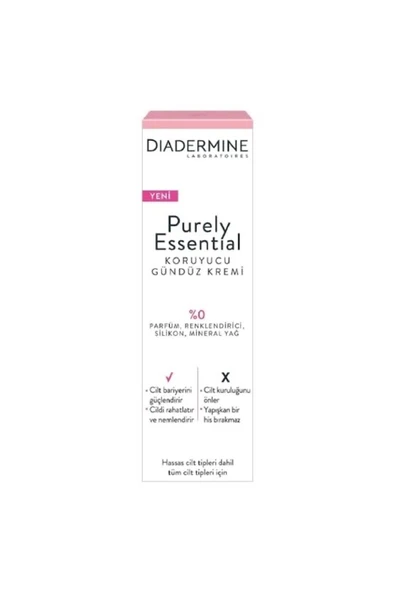 DİADERMİNE Cilt Bakım Seti - Gündüz Kremi 40m + Gece Kremi 40+ Makyaj Temizleme Köpüğü 150ml - 2