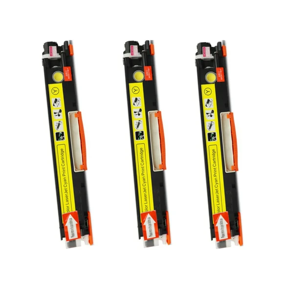 Matistoner Hp 126A/Ce312A Sarı Uyumlu Toner Cp1025/Cp1025N/Cp1025Nw Çipli - 2