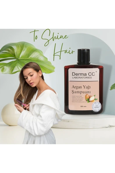 DERMA CC LABORATORIES Derma Cc Labortorıes Argan Yağı Şampuanı 500 Ml X 2 Adet - 4