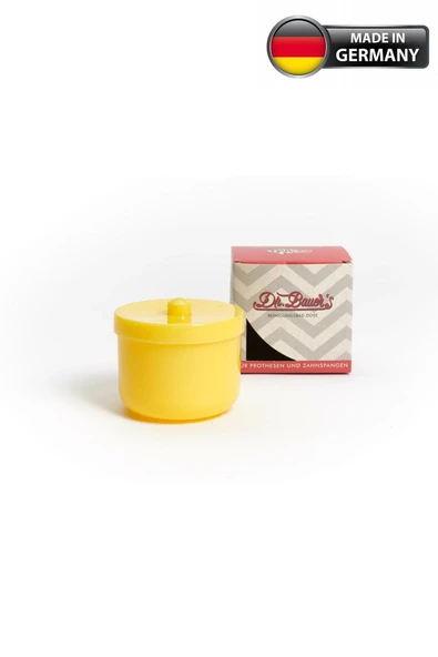 DR BAUER Turuncu Diş Protez Saklama Kabı