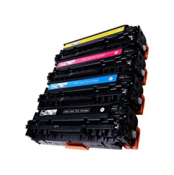 Hp 128A/Ce321A Mavi Uyumlu Toner Ce861A/Ce862A/Ce874A/Ce875 Çipli - Resim 5