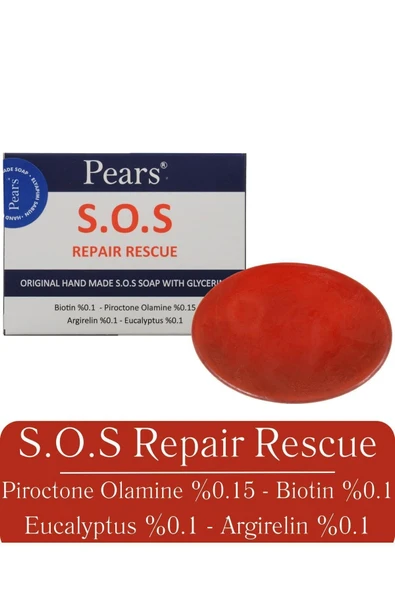 PEARS Original S.O.S Repair Rescue Soap Gliserinli Cilt Onarım Sabunu 120gr - 2