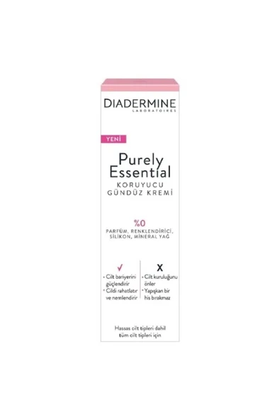 DİADERMİNE Nemlendirici Cilt Bakım Seti Gündüz Kremi 40 ml + Gece Kremi 40 ml + Peeling 75 ml - 2