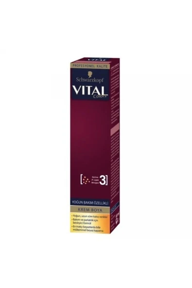 VİTAL Colors Saç Boyası Koyu Bronz Kahve 5-68