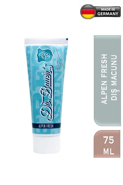 DR BAUER Alpen Fresh Güçlü Nane Diş Macunu 75ml