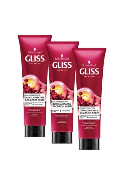 GLİSS Color Perfector Renk Koruyucu Balm 150 ml X 3 Adet
