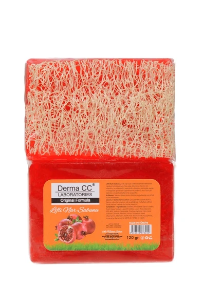 DERMA CC LABORATORIES Doğal Kabak Lifli EL YAPIMI Sabun 120g X 2 - NARLI + BALLI - 4