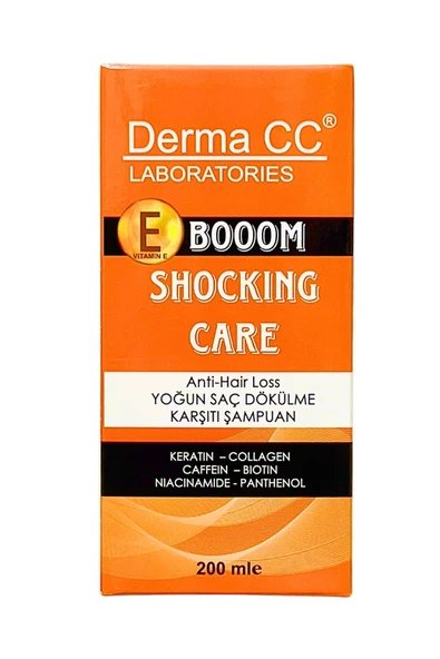 DERMA CC LABORATORIES Booom Shockıng Yoğun Dökülme Karşıtı Şampuan 200 Ml - 4