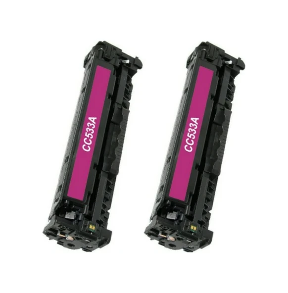 Hp 304A/Cc533A Kırmızı Uyumlu Toner Cp2020/Cp2025/Cp2025Dn (2.8K) - Resim 3