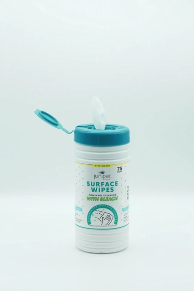 JUNİPER CLEAN Çamaşır Sulu Yüzey Temizleyici Canister 2 Adet Islak Mendil Zorlu Kirlere Karşı Güçlü Direnç - 3