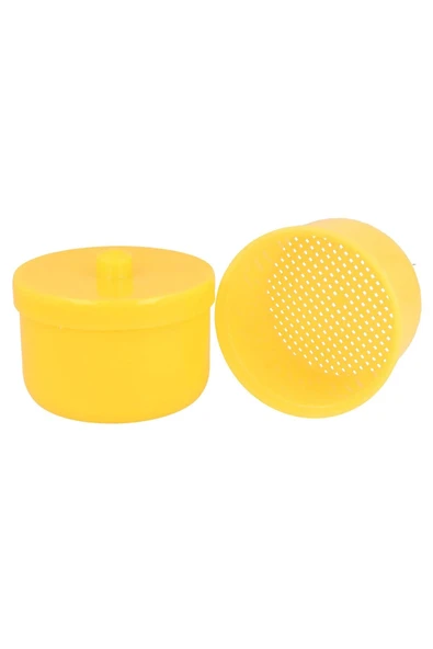 DR BAUER Turuncu Diş Protez Saklama Kabı - 2