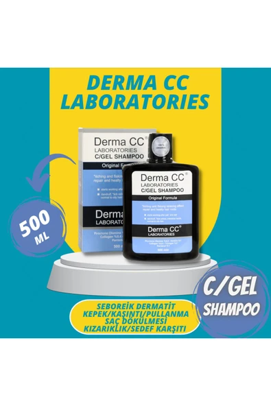 DERMA CC LABORATORIES C/gel Onarıcı Şampuan 500m + S.o.s Atocare Vücut Losyonu 500m - 6