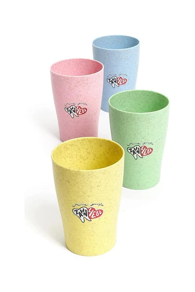 DR BAUER 4 Farklı Renk Ile Diş Fırçası Fincan Seti - 2