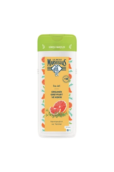 LE PETİT MARSEİLLAİS Organik Greyfurt - Kekik Duş Jeli 400ml