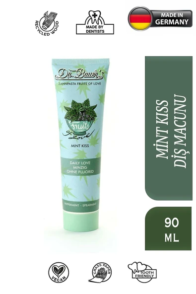DR BAUER Mint Kiss ( Keskin Nane ) Diş Macunu 90ml