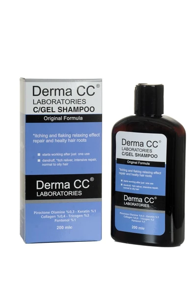 DERMA CC LABORATORIES C/GEL Şampuan 200 ml + 500 ml + 1000 ml SET - AİLE BOYU ONARIM SETİ - 4