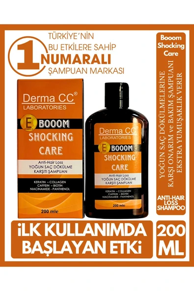 DERMA CC LABORATORIES C/gel Shampoo 200ml + Booom Shocking Care Shampoo 200ml - 2
