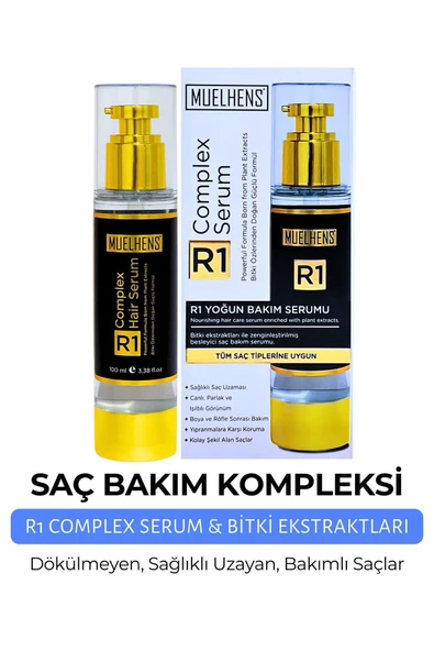 MUELHENS R1 Bitkisel Saç Bakım Kompleks Serumu 100 ml - COMPLEX SERUM