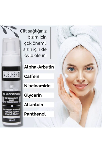 MUELHENS Siyah Nokta ve Sivilce Karşıtı Bakım Köpüğü 200m + Hydralist Sprey Nemlendirici YAĞLI 110m - 8