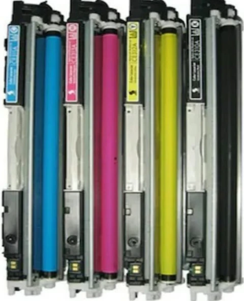 Matistoner Hp 126A/Ce312A Sarı Uyumlu Toner Cp1025/Cp1025N/Cp1025Nw Çipli - 5