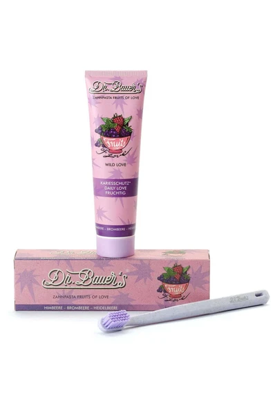 DR BAUER Wild Love Diş Macunu 90ml & Dr Bauer Fruit Splash Diş Macunu 90ml - 3