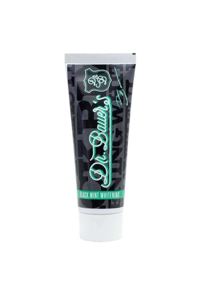 DR BAUER Black Mint Whitening Diş Macunu 75ml - 2