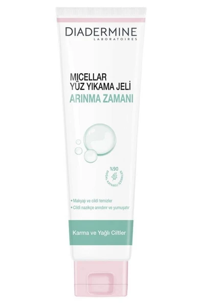 DİADERMİNE Micellar Yüz Yıkama Jeli Arınma Zamanı 150 ml X 2 Adet - 3