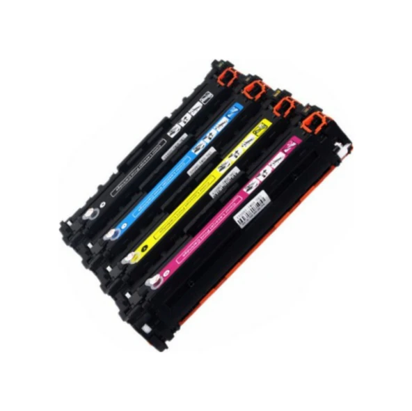 Hp 128A/Ce321A Mavi Uyumlu Toner Ce861A/Ce862A/Ce874A/Ce875 Çipli - Resim 7