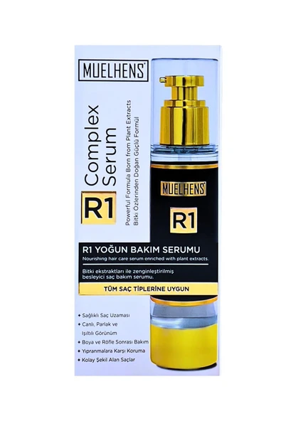 MUELHENS R1 Bitkisel Saç Bakım Kompleks Serumu 100 ml - COMPLEX SERUM - 6