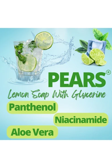 PEARS Gliserinli Limon Sabunu 120 gr - Lemon Soap With Glycerine 120 gr - 7