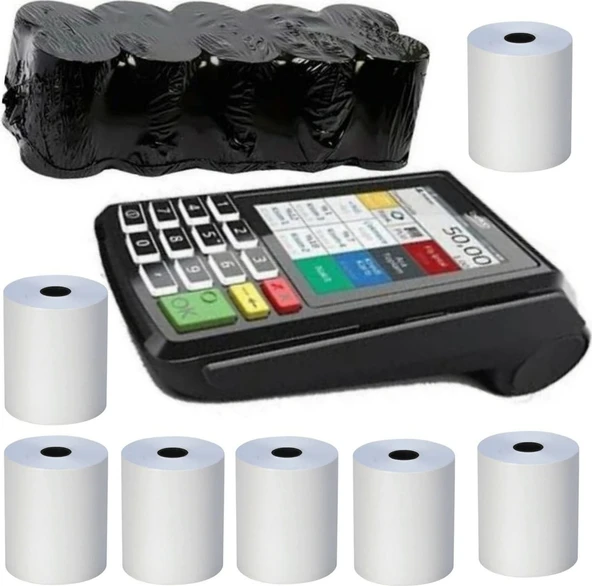 Termal Yazar Kasa Pos Rulo 56 MMx16 M 10'lu 2 Paket 20 Adet - 4