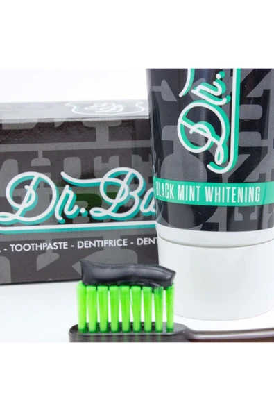 DR BAUER Black Mint Whitening Diş Macunu 75ml - 5