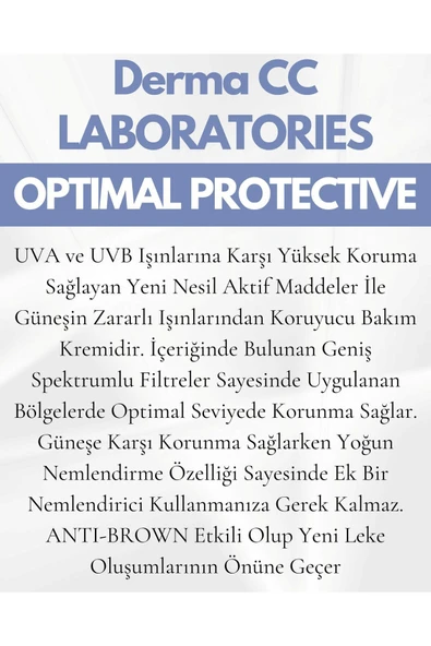 DERMA CC LABORATORIES Güneş Kremi SPF50+ FORTE PLUS Yüksek Koruma Katmanlı Koruyucu 50ml X 2 Adet - 4