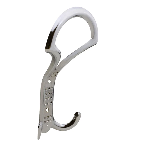 (5 ADET) Noktalı Krom Metal Portmanto Vestiyer Duvar Askısı Dolap Elbise Askılığı Askılık Askılığı - Resim 3