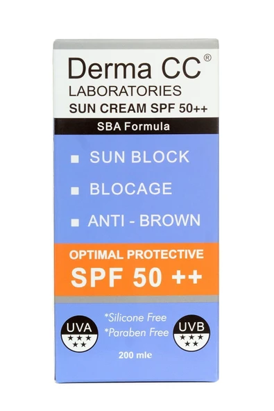 DERMA CC LABORATORIES Derma Cc Güneş Kremi Spf50 ( Plus Plus ) 200ml - Sun Block - Antı Brown - Blocage - 5