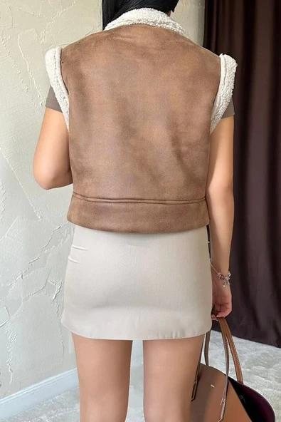 Vizon Cepli Kısa Yelek - Resim 4