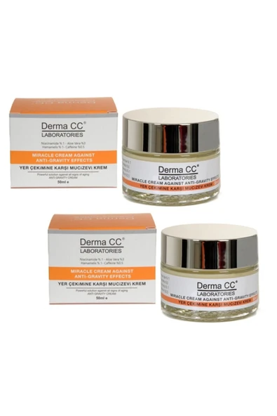 DERMA CC LABORATORIES Miracle Cream Anti-gravity - Yer Çekimine Karşı Mucizevi Krem 50ml X 2 Adet - 4