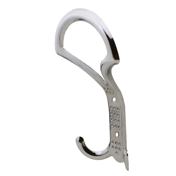 (5 ADET) Noktalı Krom Metal Portmanto Vestiyer Duvar Askısı Dolap Elbise Askılığı Askılık Askılığı - Resim 5