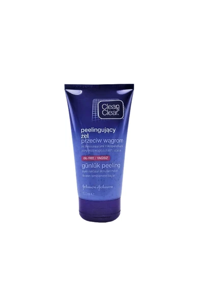 CLEAN & CLEAR Clean Clear Siyah Nokta Temizleme Yağsız Günlük Peeling 150 ml