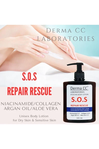 DERMA CC LABORATORIES Atocare Body Lotion S.o.s Bakım Vücut Losyonu 500m X 2 Adet - 2