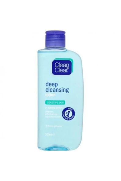 CLEAN & CLEAR Clean Clear Makyaj Temizleyici Losyon Hassas Cilt 200 ml